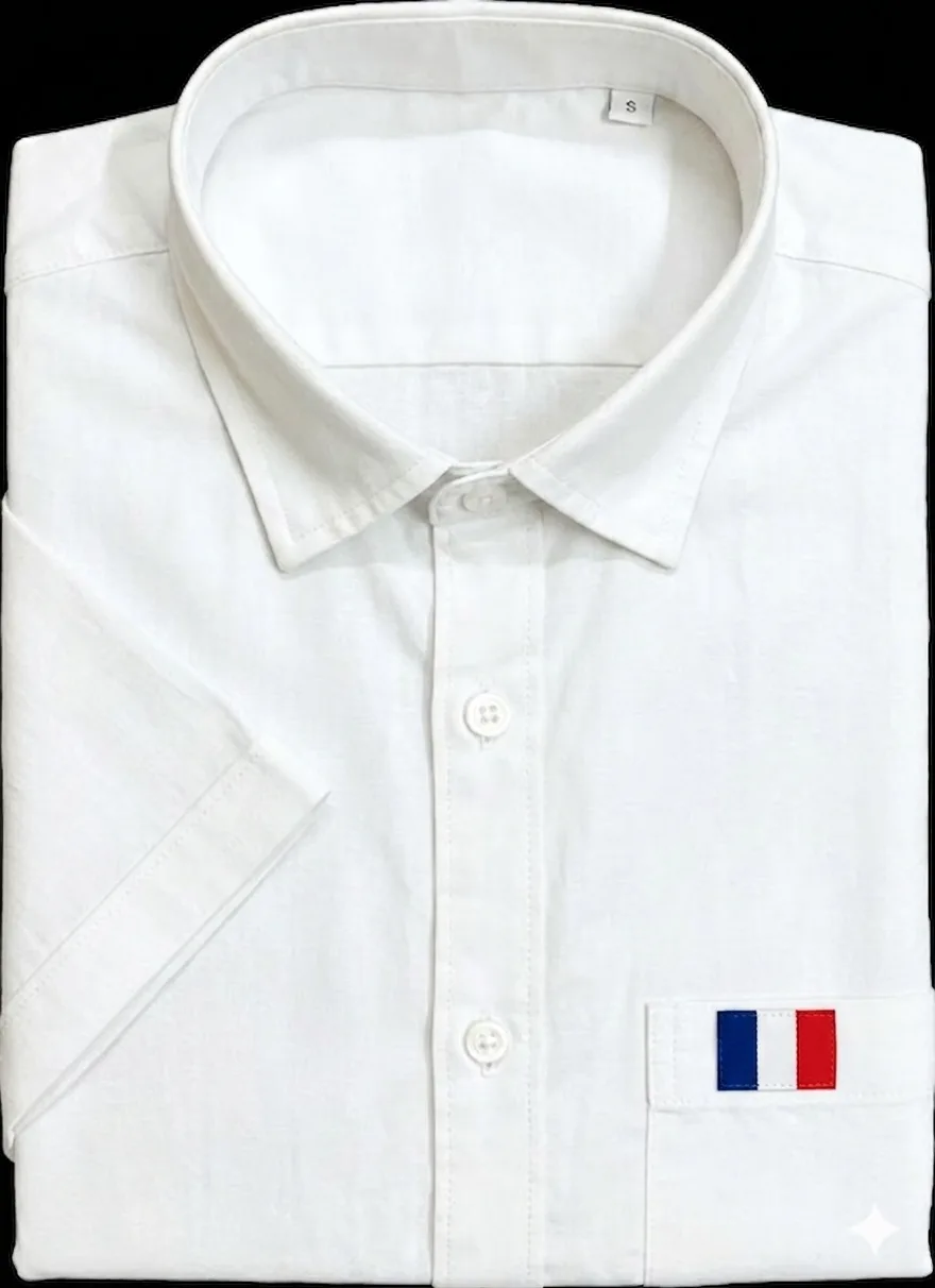 Remi Cotton Premium Short Sleeve Shirt - (Off white)