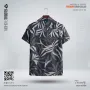 Premium Short Sleeve Cuban Collar Shirt - (Off black)