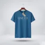 Super Soft Premium Drop Shoulder T-shirt - (Ocean Blue)