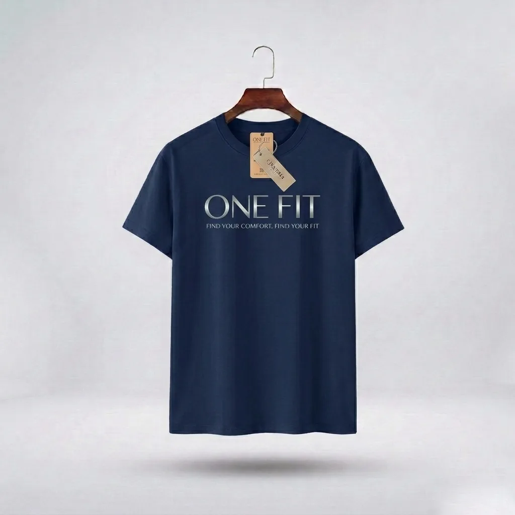 Super Soft Premium Drop Shoulder T-shirt - (Navy Blue)