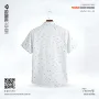 Premium Quality Orbindu Cotton Short Sleeve Shirt - (White)