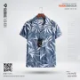 Premium Short Sleeve Cuban Collar Shirt - (Sky blue)