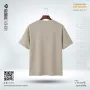 Exclusive China Mercerized Cotton Drop Shoulder - (Olive Gray)