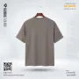 Exclusive China Mercerized Cotton Drop Shoulder - (Grey)