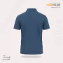 Premium Quality Half Sleeve China Mercerized Polo-shirt - (Navy Blue)