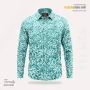 Premium Imported Cotton Full Sleeve Shirt - (Aqua Mint)