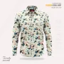 Premium Imported Cotton Full Sleeve Shirt - (Cream White)