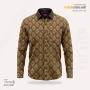Premium Imported Cotton Full Sleeve Shirt - (Royal Brown)
