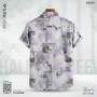 Digital Printed Premium Short Sleeve Shirt - (Sky blue)