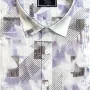 Digital Printed Premium Short Sleeve Shirt - (Sky blue)